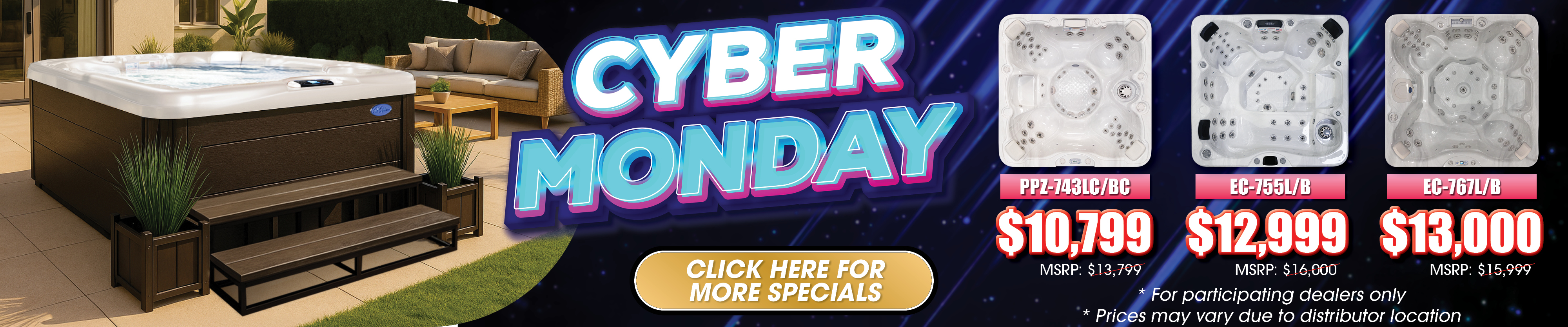 Calspas hot tub being used in a family setting - San Angelo